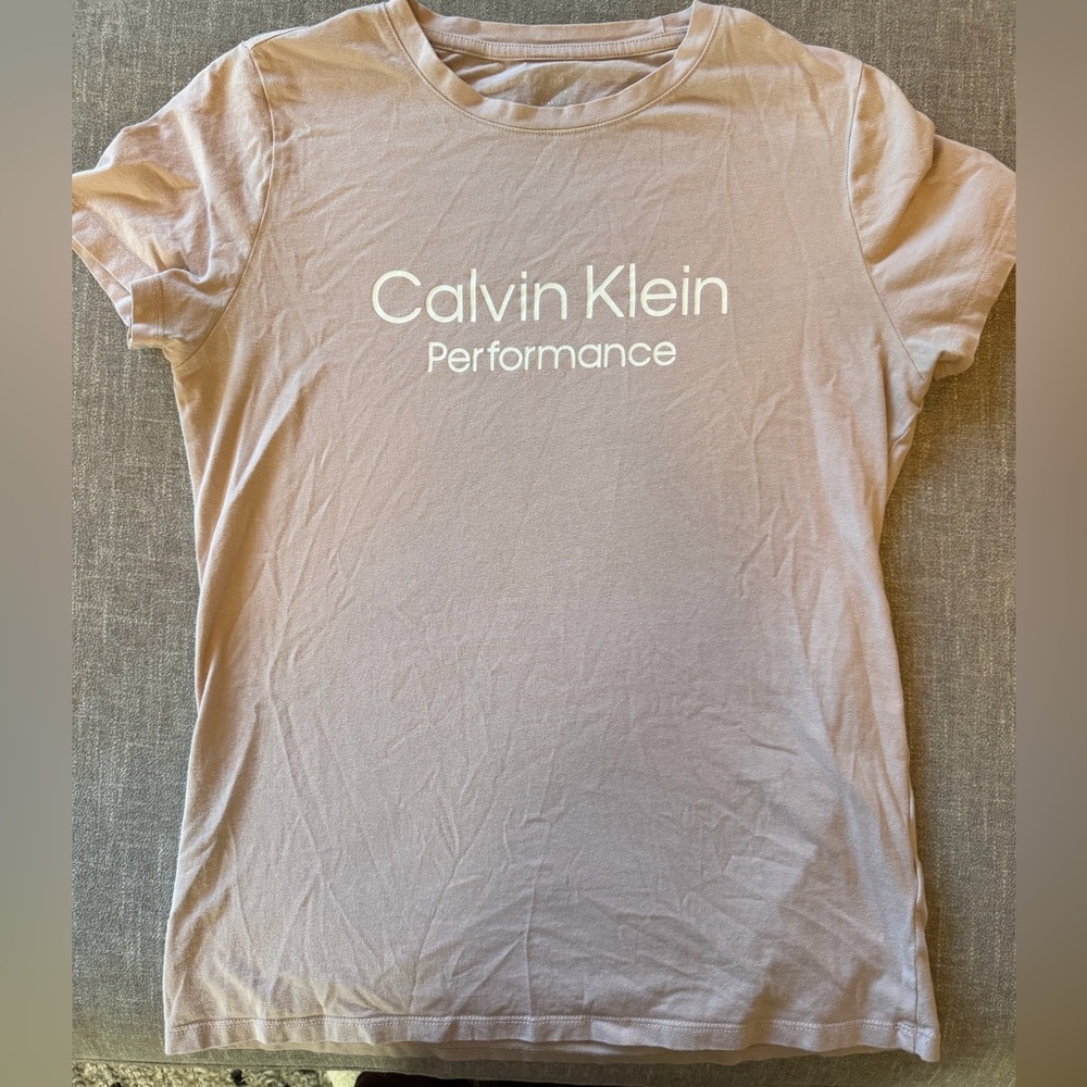 Calvin Klein Light Pink Stretch Top